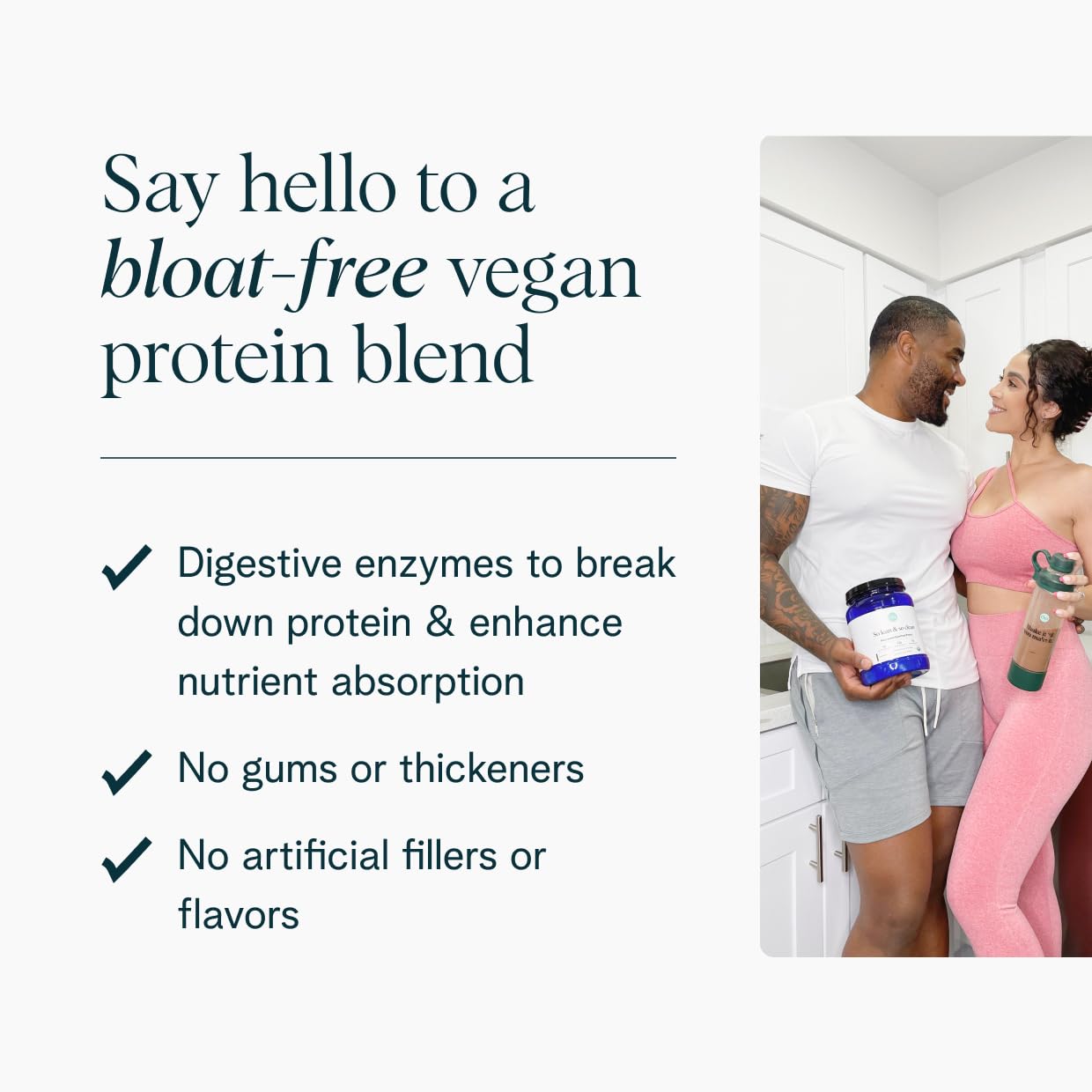 Ora Organic digestive enzymes bottle emphasizes easier digestion and absorption.
