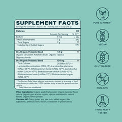 Ora Organic lavender lemonade flavor tub offers a tasty daily probiotic option.