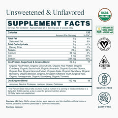 Ora Organic no-erythritol label highlights a sugar-free option for discerning palates.
