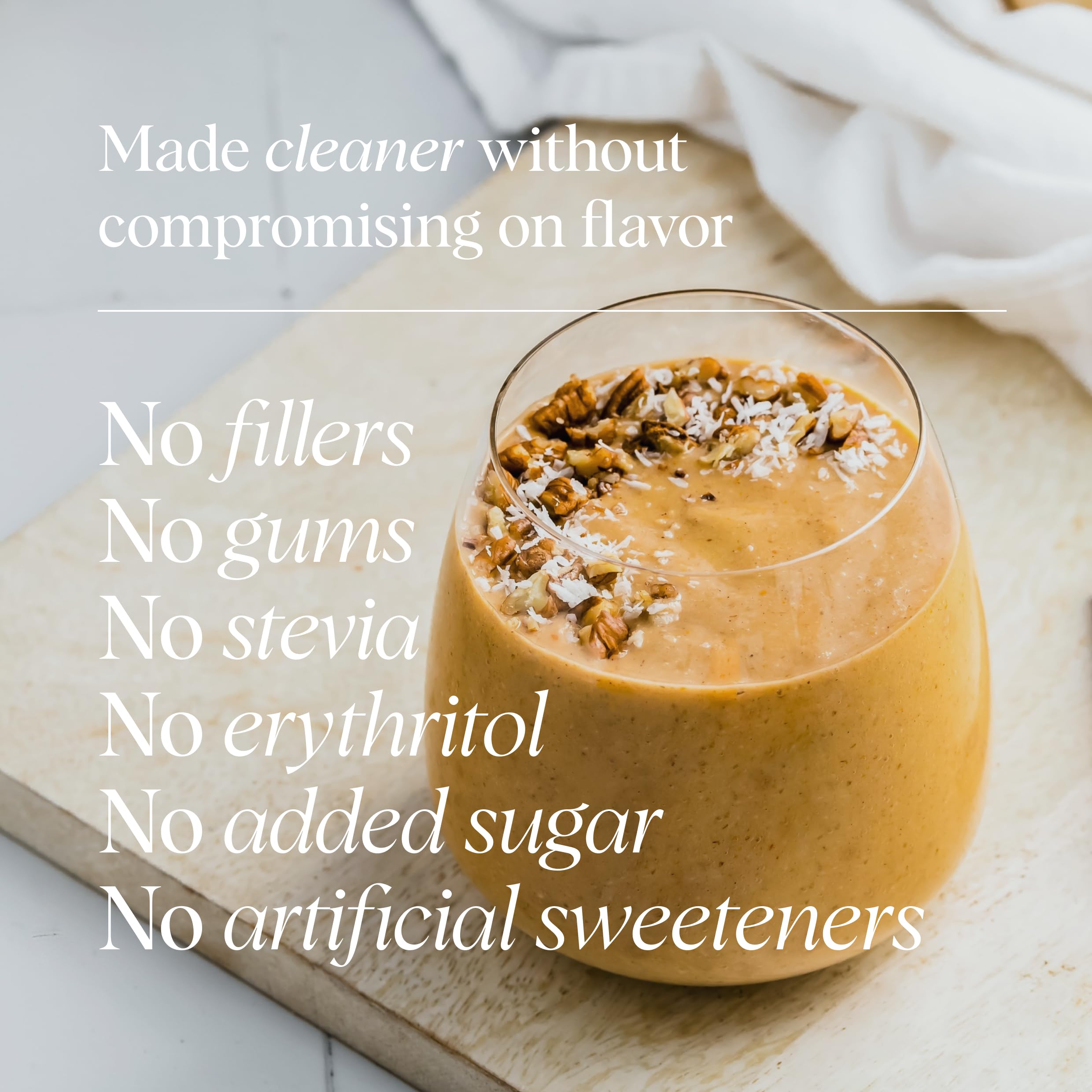Post-workout shake idea using Ora Organic protein powder with fruit