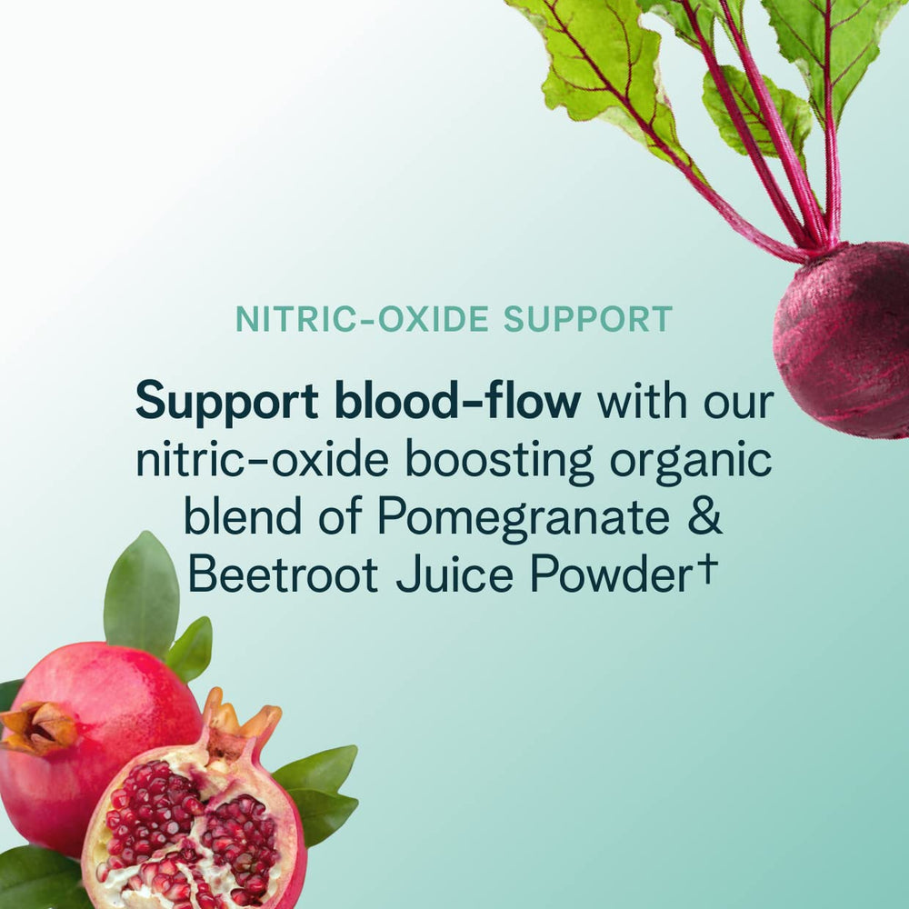 Ora Organic pre workout Raspberry Lemonade packaging with organic certification