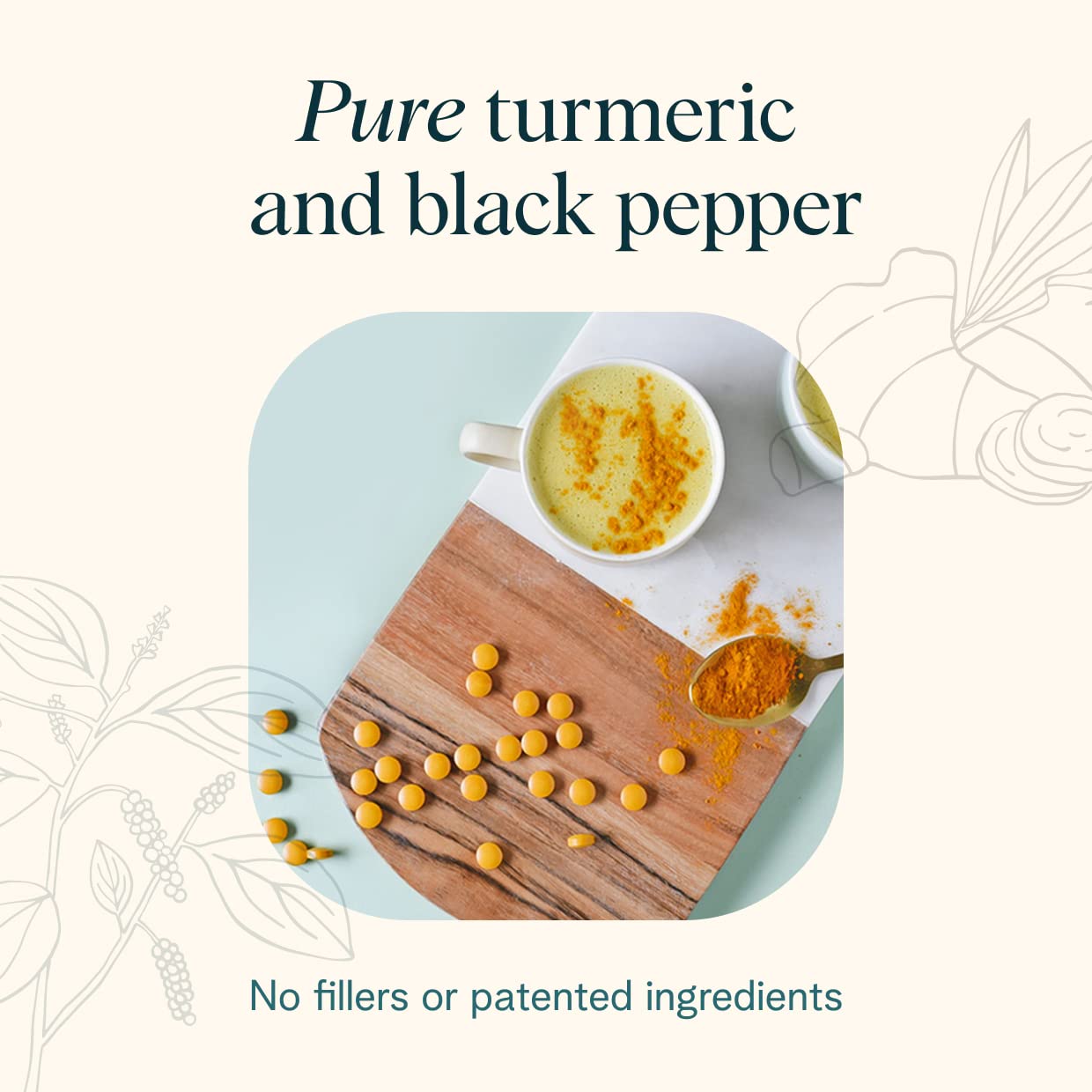 Ora Organic turmeric powder close-up highlighting natural extract potency for antioxidant support