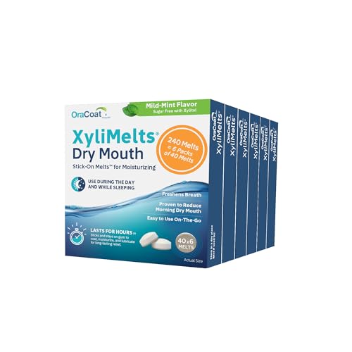 Oracoat XyliMelts blister pack for convenient on-the-go relief