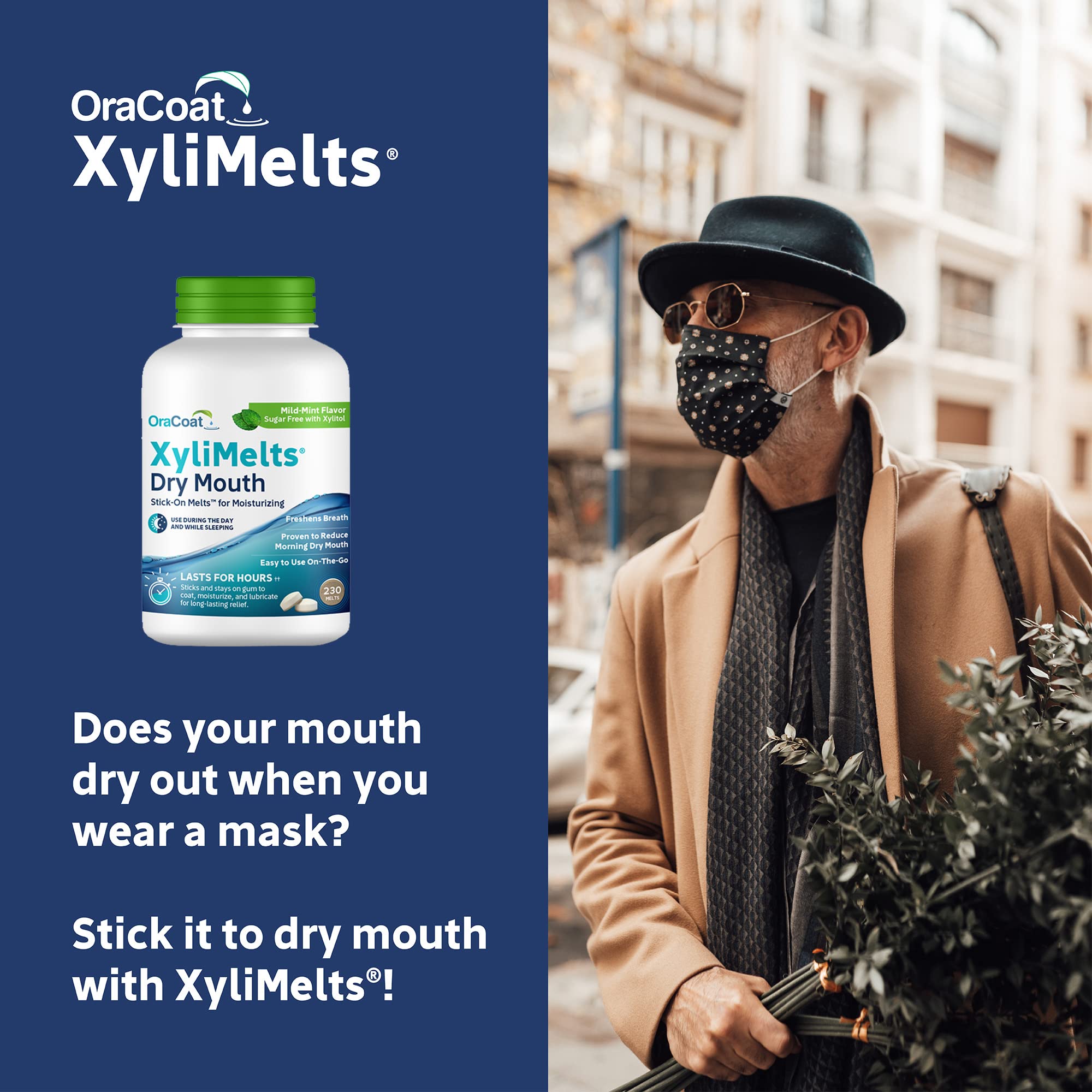 Oracoat XyliMelts provide a discreet alternative to breath strips.