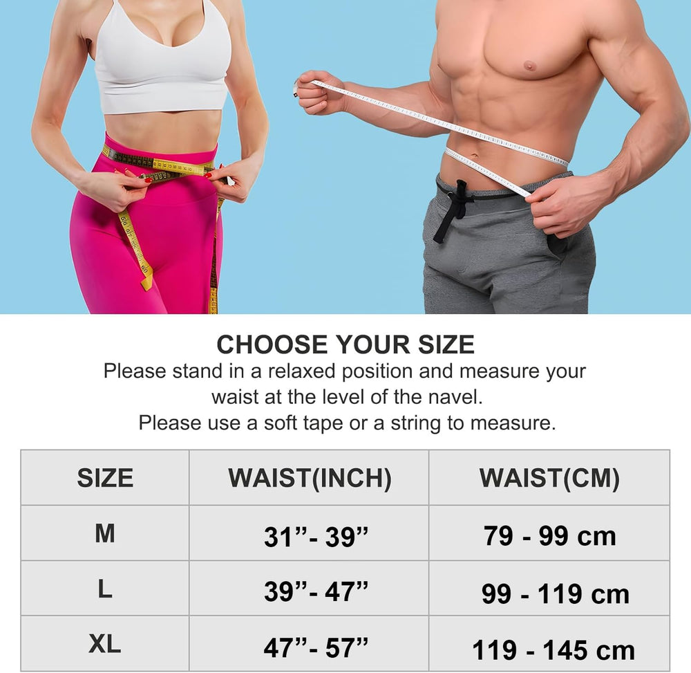 Oramuon heated back brace providing practical lower-back support during activity