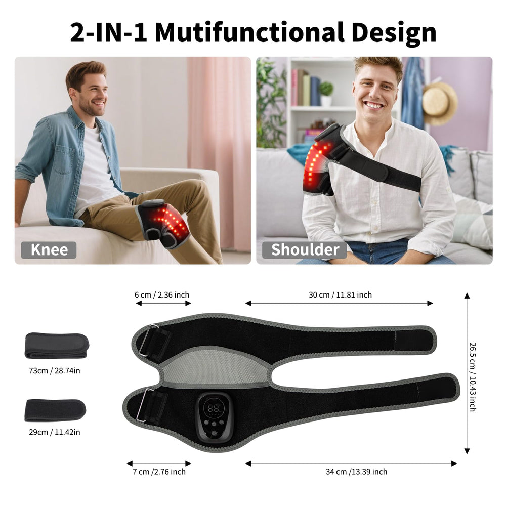Oramuon knee massager compact and portable for daily use.