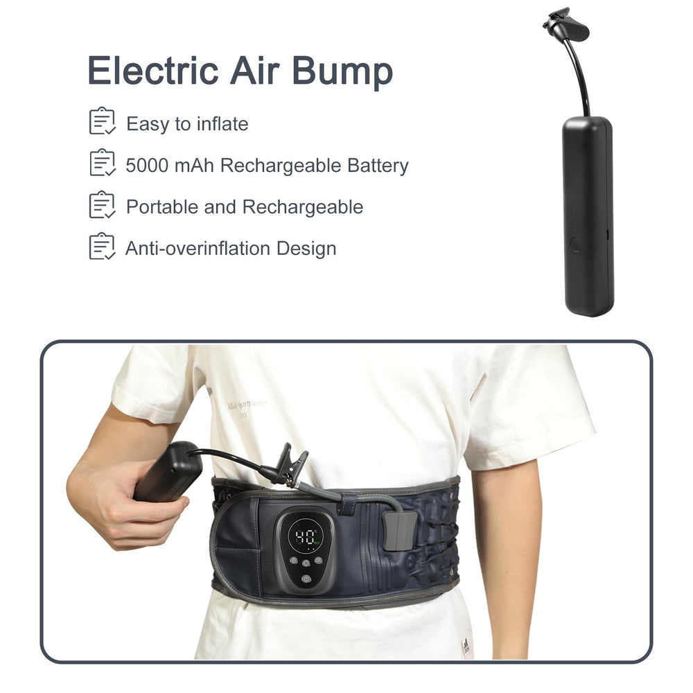 Oramuon six heat levels for customizable back comfort