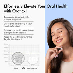 OraTicx two-pack box front highlighting packaging and value.