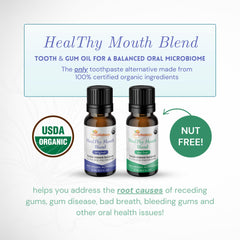OraWellness Nut Free Mouth Oil brushing scene for daily use.