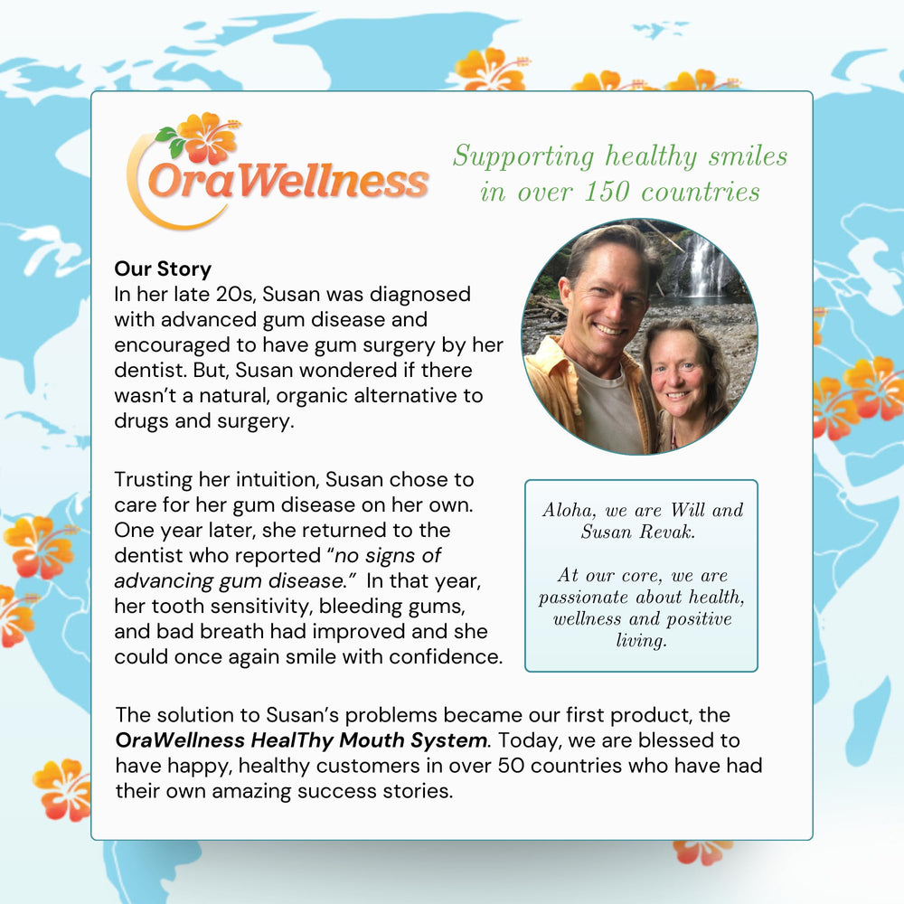 Pack of 3 OraWellness box for family use.