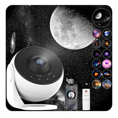 Orbislux Galaxy Projector Pro with 13‑disc set creates immersive cosmic scenes for any room