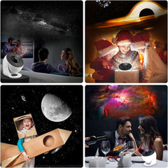 Orbislux Galaxy Projector Pro acts as a gentle night light