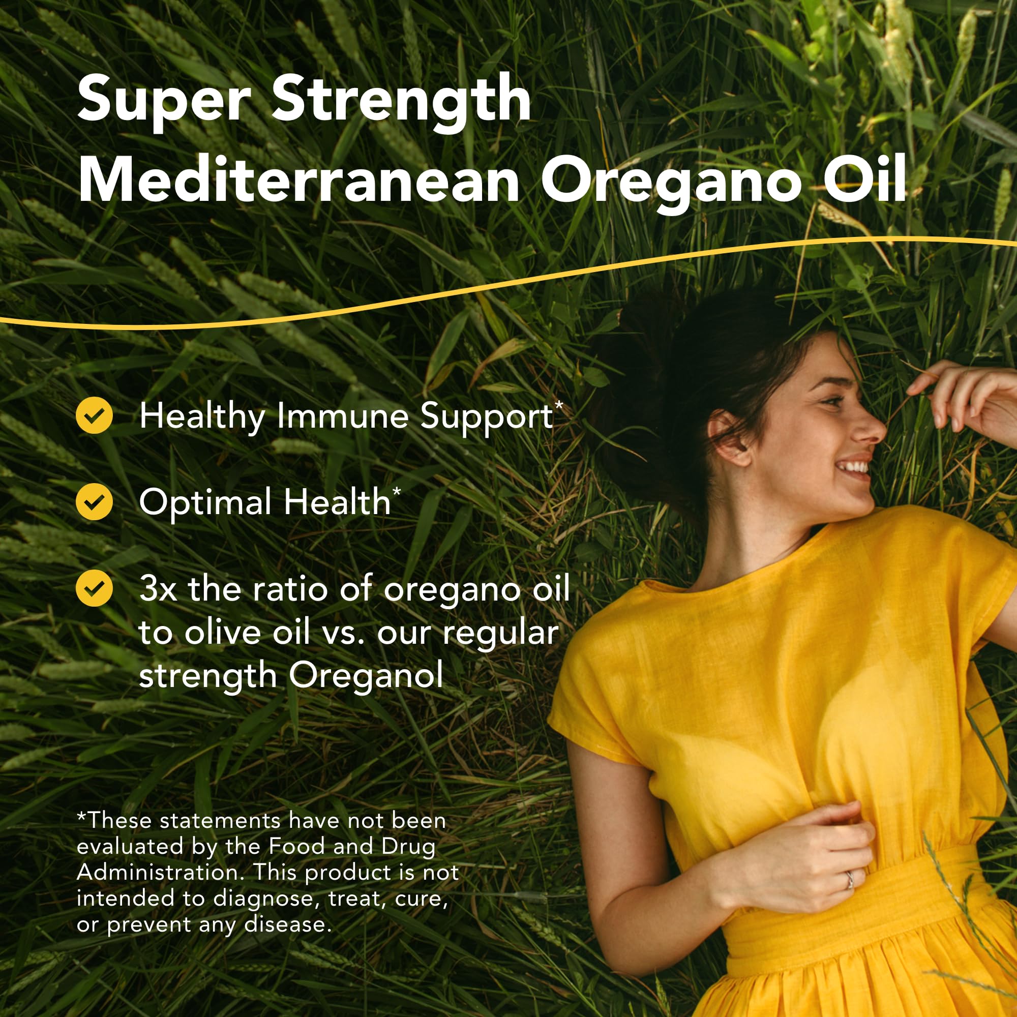 Oregano oil drops for easy daily dosing and use