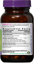 Close-up of vegan capsules from Oregon's Wild Harvest for nails and skin.