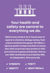Gluten, dairy and soy-free allergen-free badge on packaging.