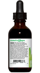 Oregon's Wild Harvest Kava Extract label-front shows gluten-free, non-GMO promise