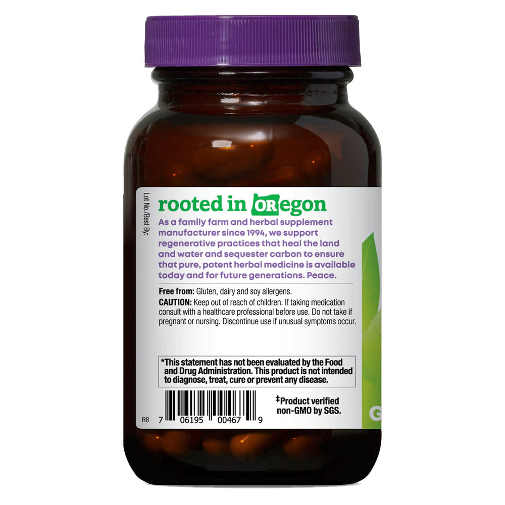 Oregon's Wild Harvest non-GMO seal communicates verified quality and product integrity.