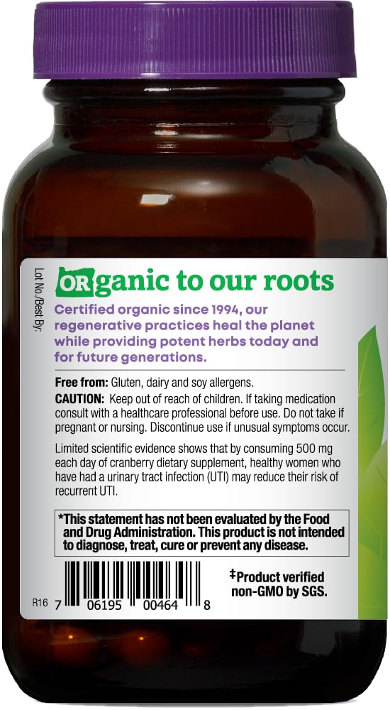 Organic Rose Hips ingredient providing natural vitamin C within the blend.