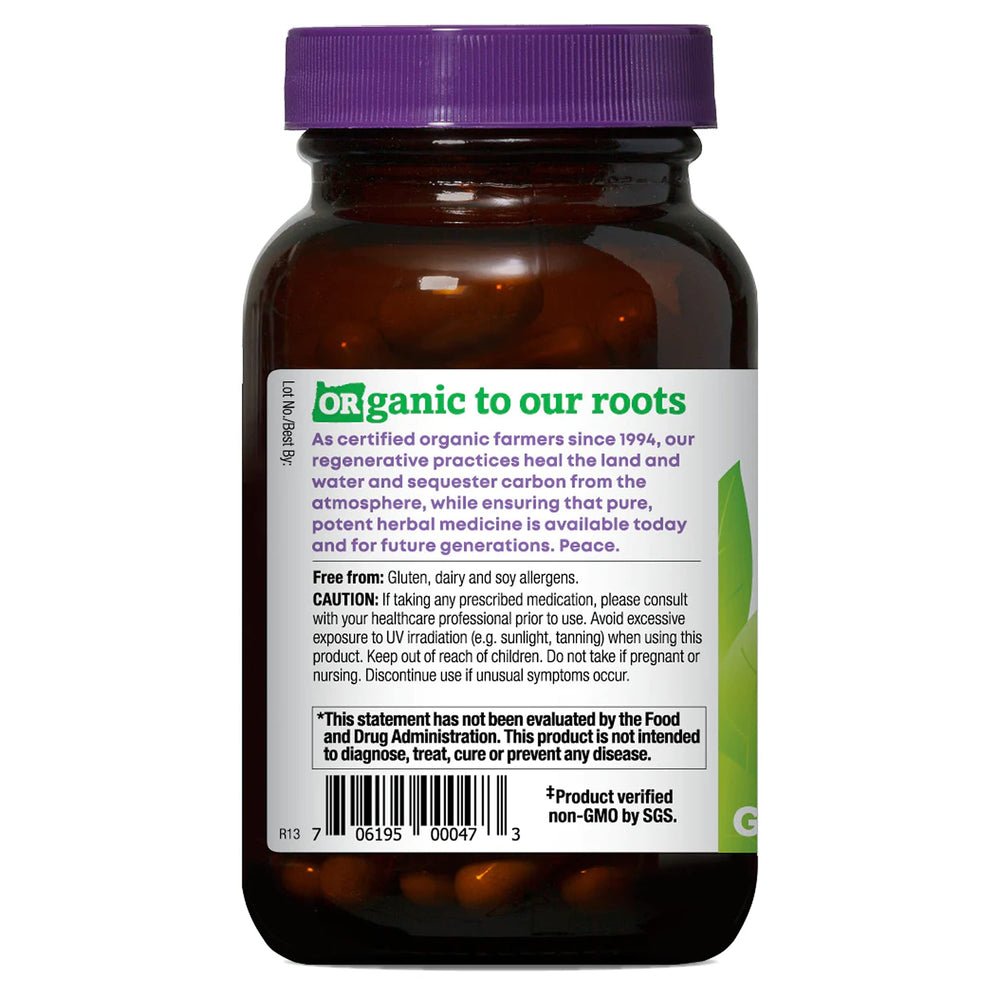Oregon's Wild Harvest St John's Wort capsules for daily mood support.