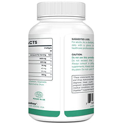 Close-up of Orgabay quercetin softgels for easy swallowing.