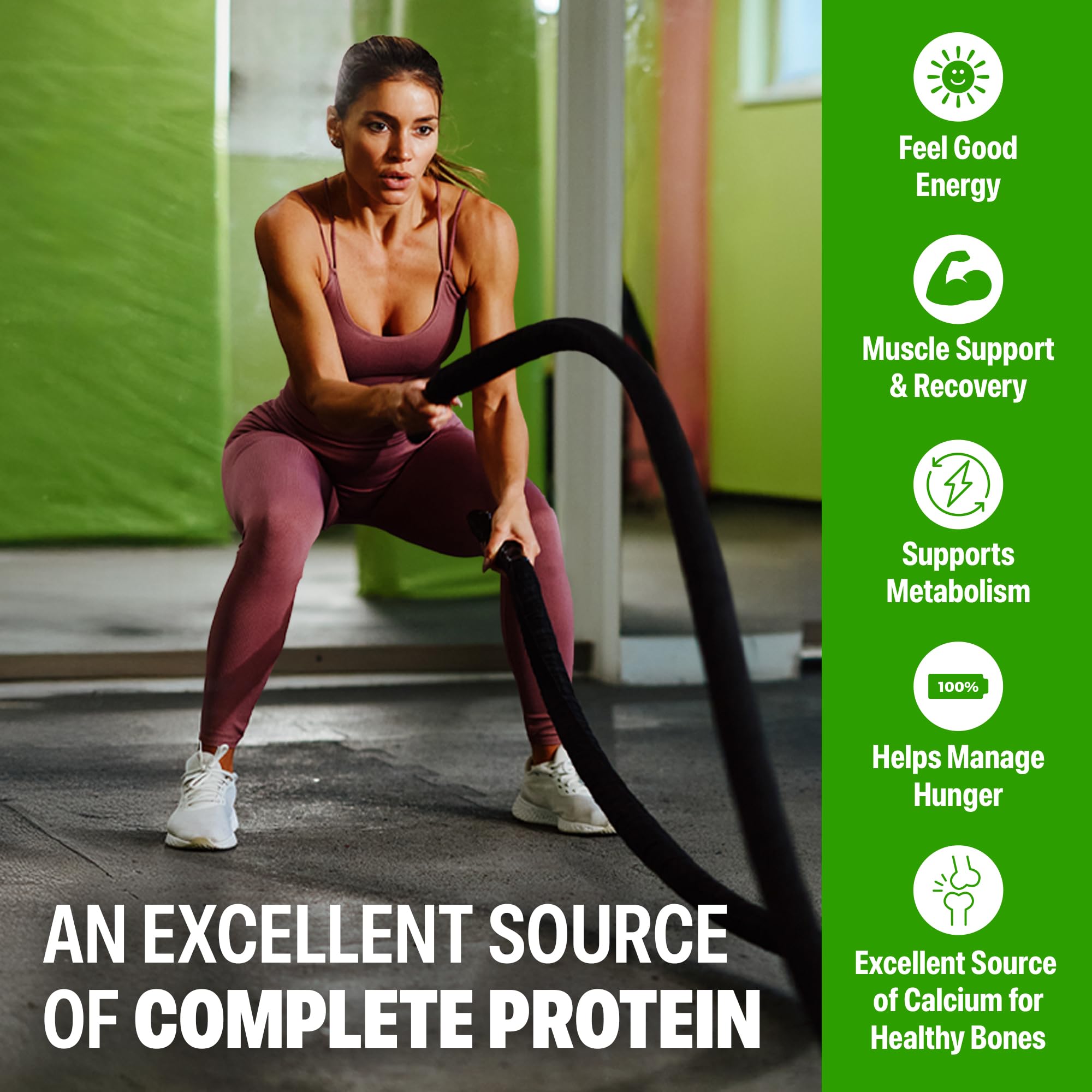 Orgain 12-pack carton on shelf, emphasizing bulk value and protein-packed meals.