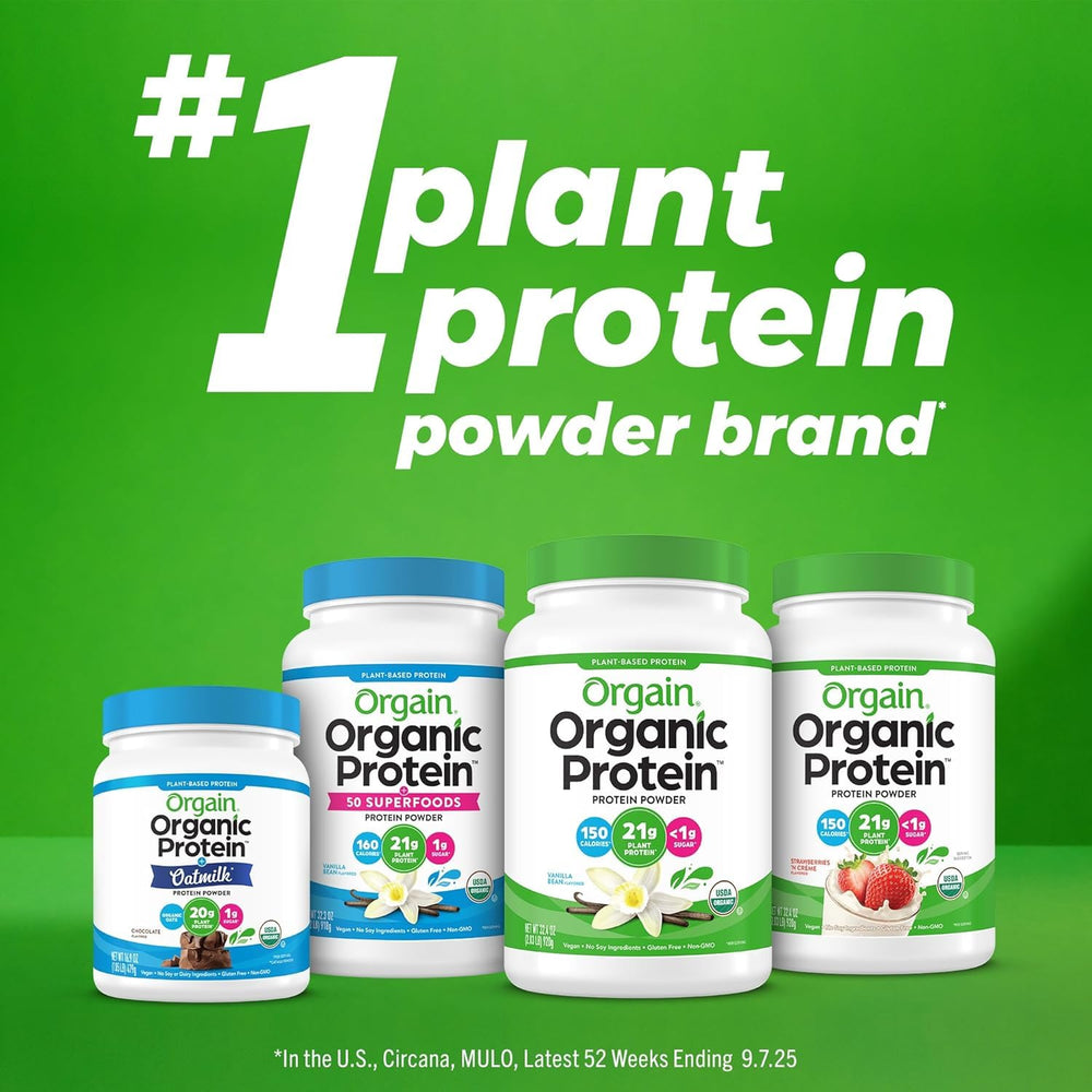 Orgain no soy, gluten-free, dairy-free formula suitable for sensitive diets