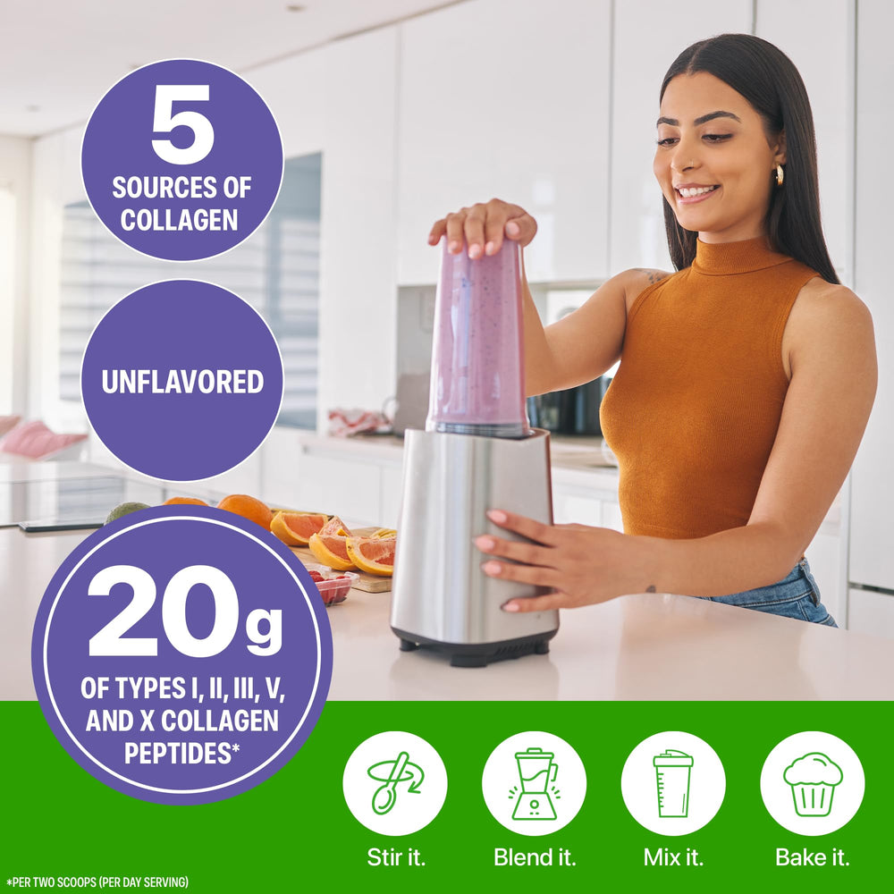 Orgain powder dissolving easily in water for a smooth drink.