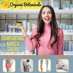 Application on shoulder with Organic Botanicals Arnica Salve for relief.
