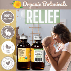 Organic Botanicals calendula oil made in USA ensures purity and local sourcing.