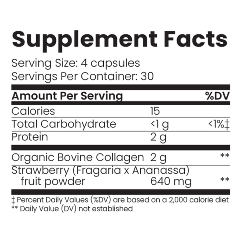 Organic Collagen Australia bottle with vibrant label indicates 120-count supply.