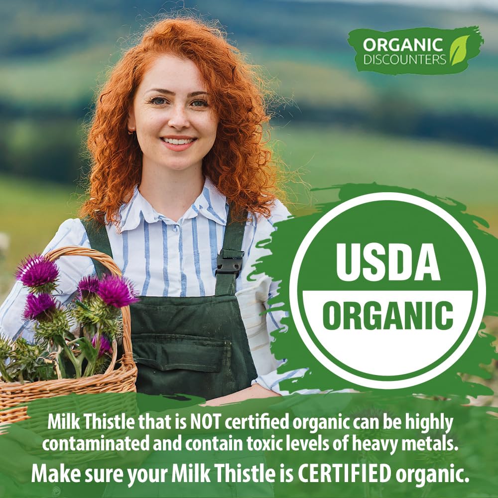 Milk Thistle 30:1 extract bottle highlights potency for daily use
