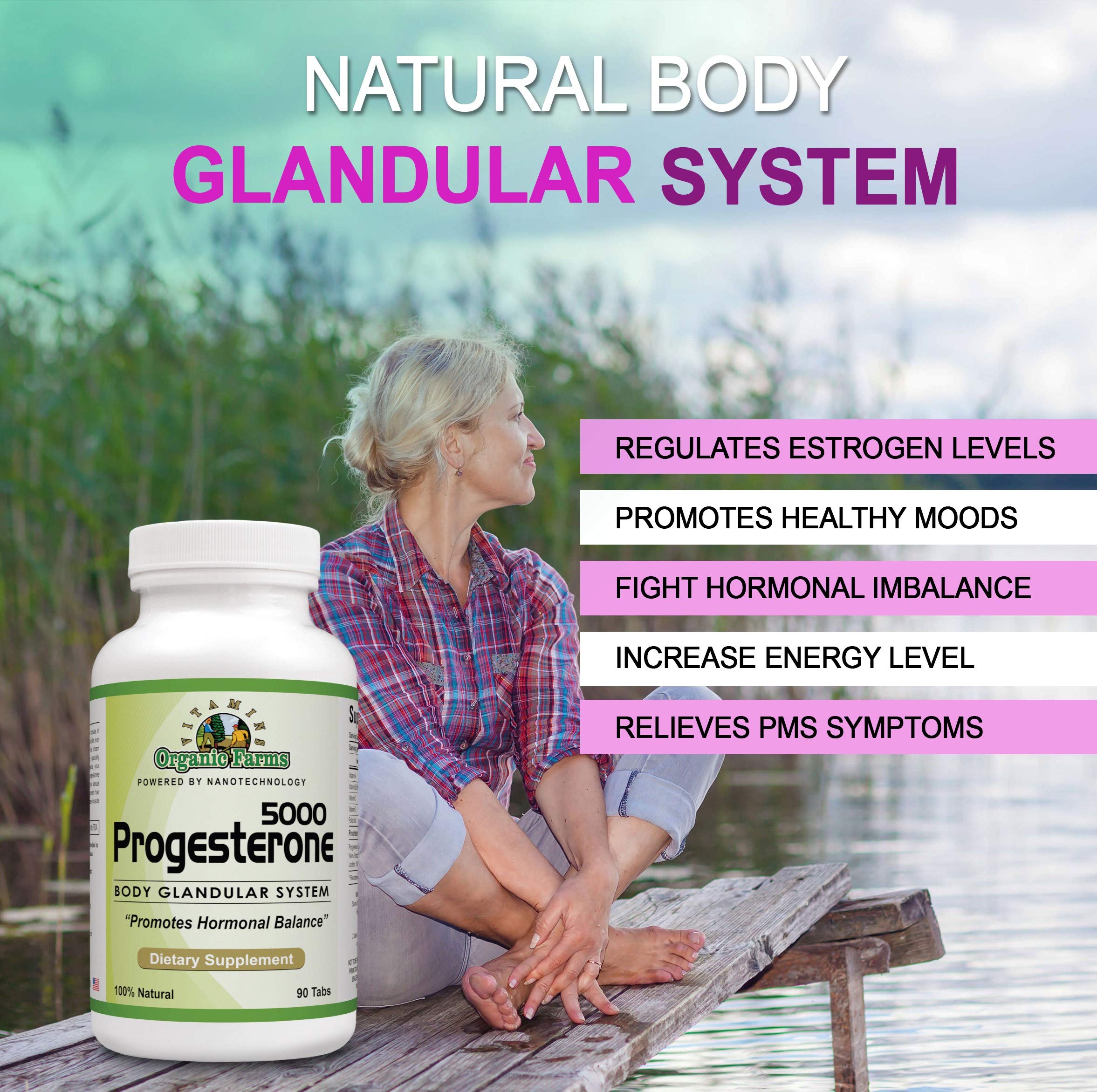 Organic Farms Progesterone 5000 dosage guide for safe daily use