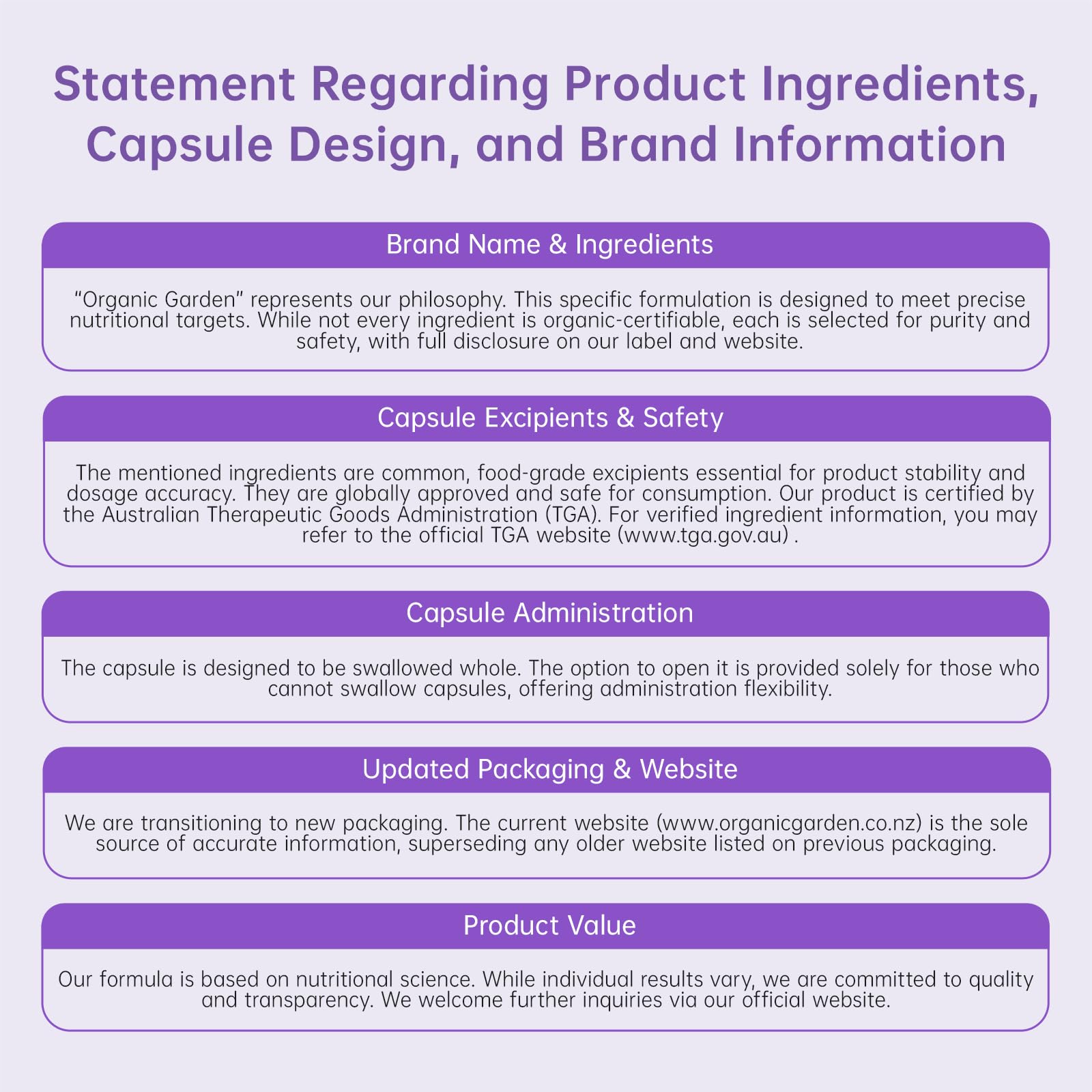 Digestive enzymes in Organic Garden Height Support aid nutrient uptake.