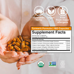 ORGANIC INDIA Turmeric Curcumin trikatu blend visual