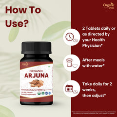 Organic Spree Arjuna outer packaging emphasizing USDA Organic certification