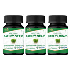 Organic Spree Barley Grass tablets in a pack for daily plant-based nutrition.