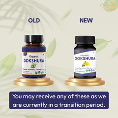 Organic Spree Gokshura bottle front view with clean packaging