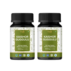 Organic Spree Kaishor Guggulu bottle shown for joint wellness support