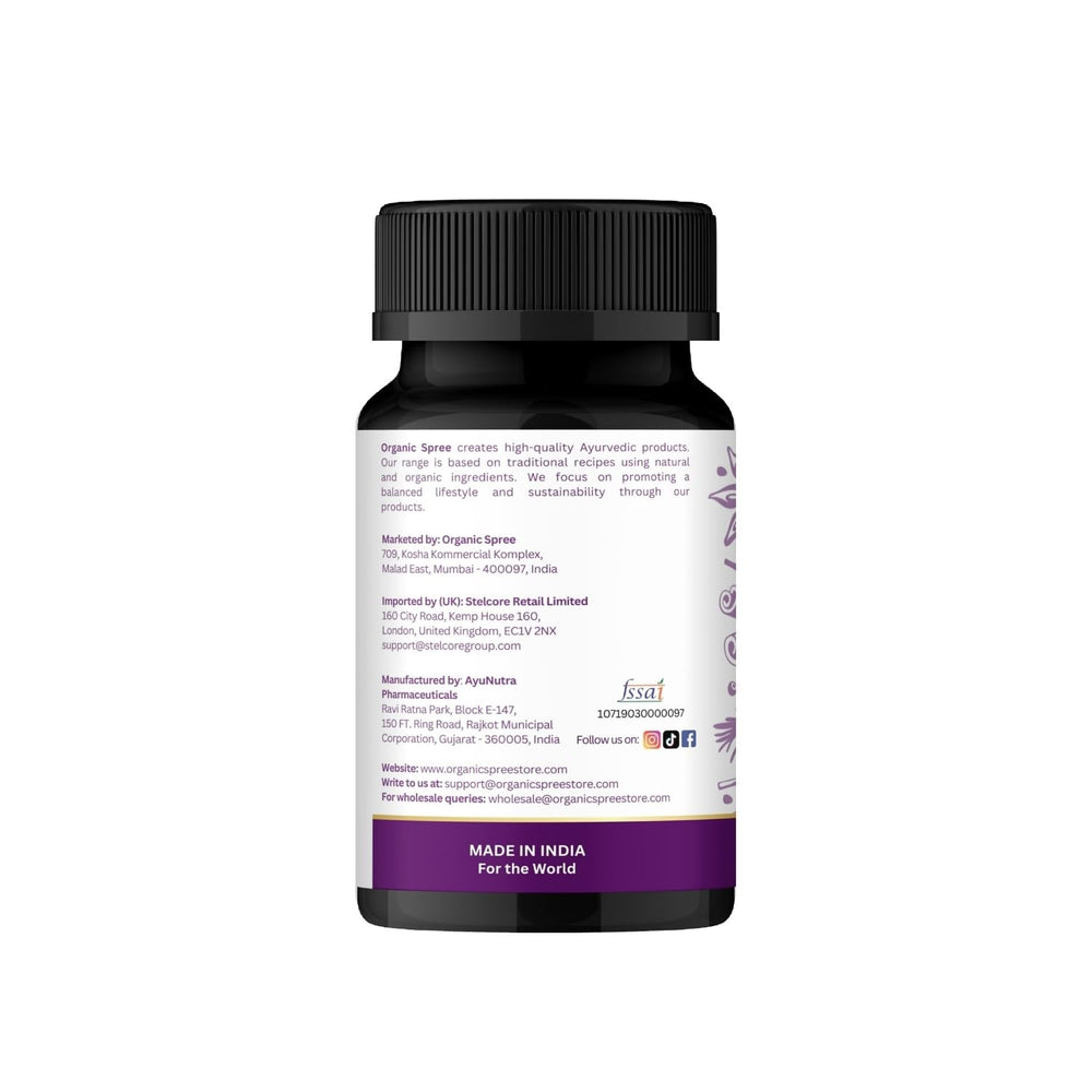 Organic Spree Medohar Guggulu on a shelf ready for daily use