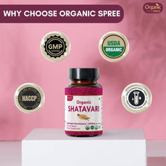Organic Spree Shatavari tablets for daily use idea
