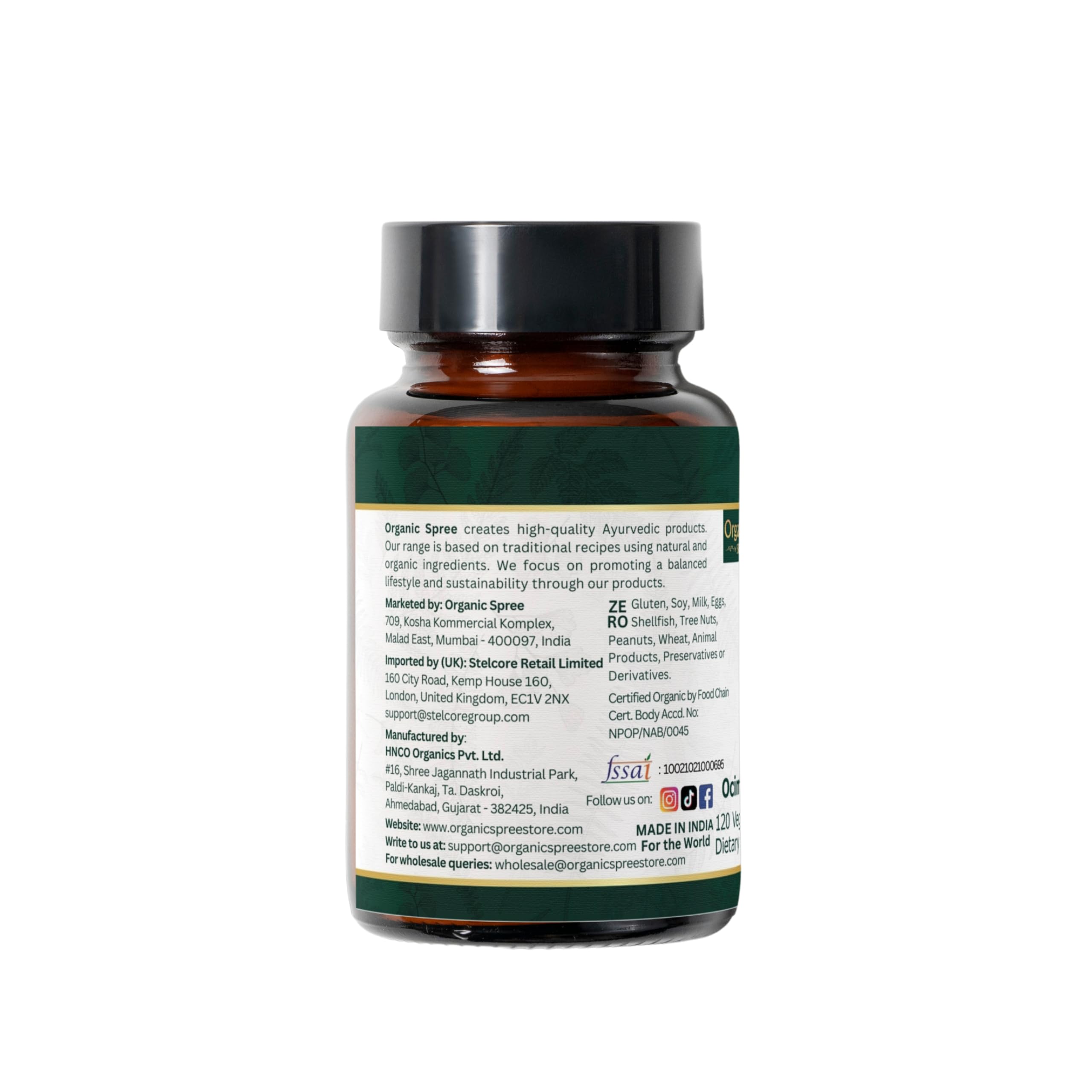 Two-pack of ORGANIC SPREE Tulsi shown for ongoing routine