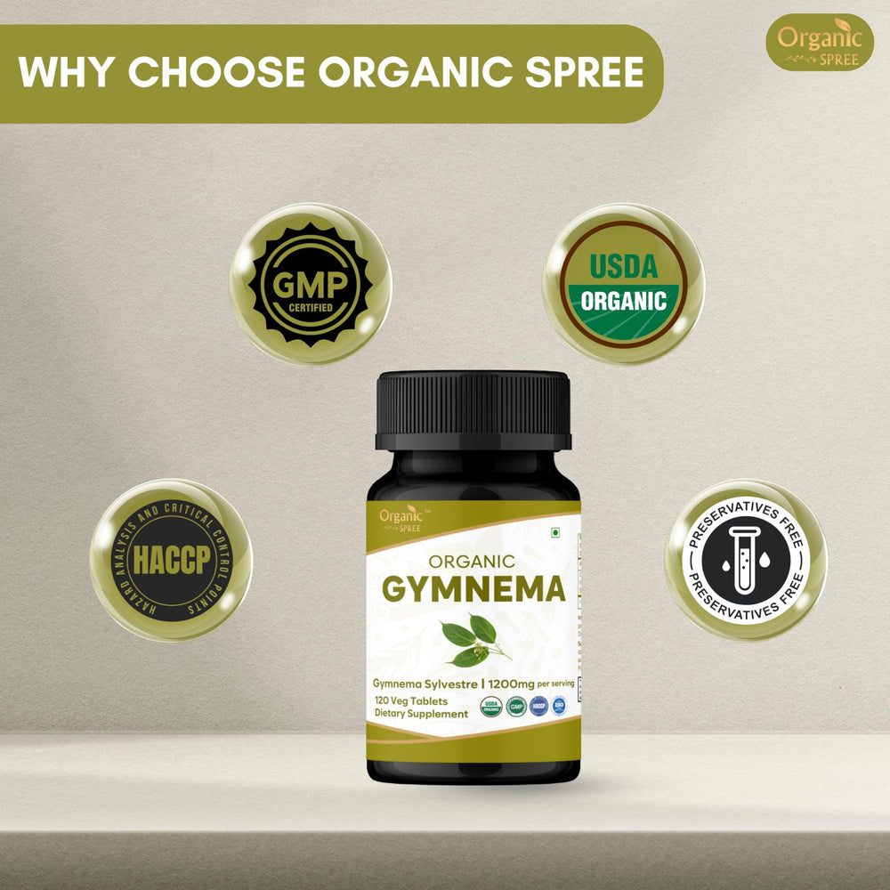 USDA Organic logo on Organic Spree label confirming certified organic ingredients.