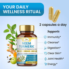Organic Veda Amla vitamin C rich capsules close-up promotes natural antioxidant intake.