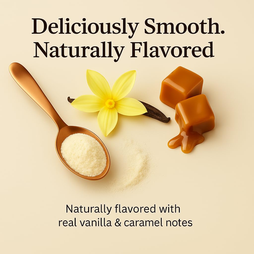 Organics Nature Collagen harmlessly blending into a coffee cup