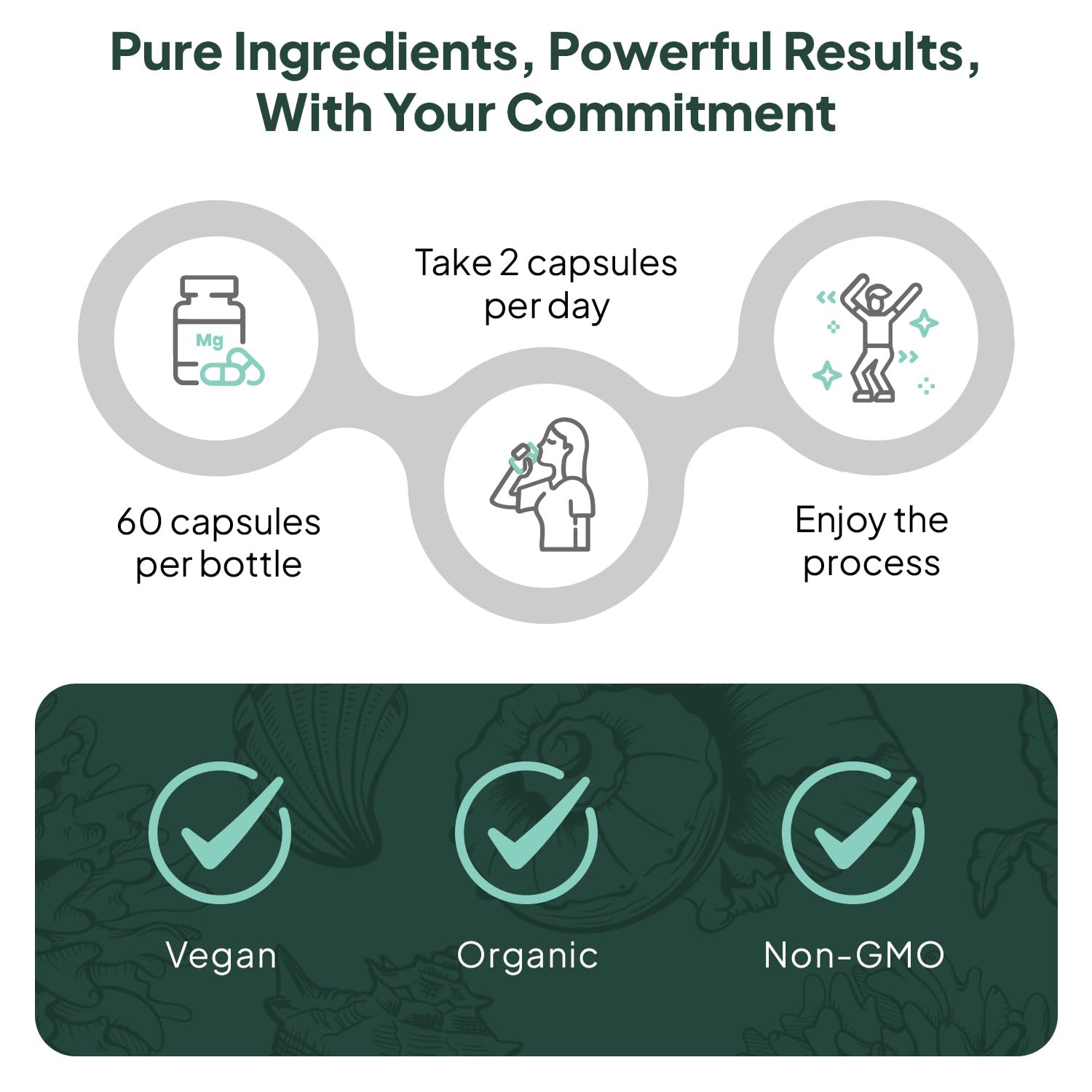 Organics Ocean Better Calcium sourced from Icelandic red algae with 70+ trace minerals.