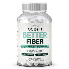 Organics Ocean Better Fiber bottle with pour spout for easy daily use