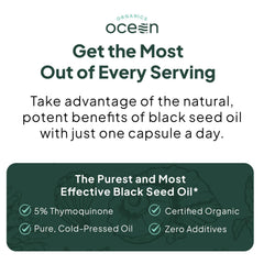 Organics Ocean immune-support soft gels designed for convenient daily use.