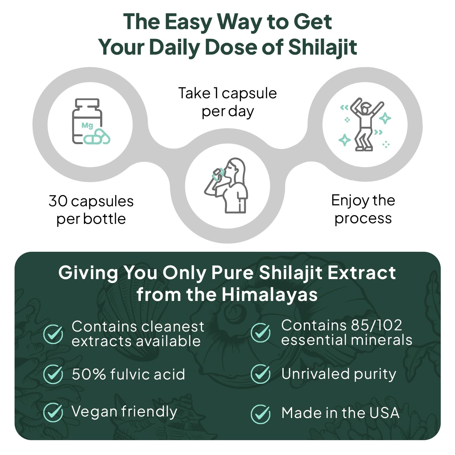 Organics Ocean packaging featuring age-defying and immune support themes