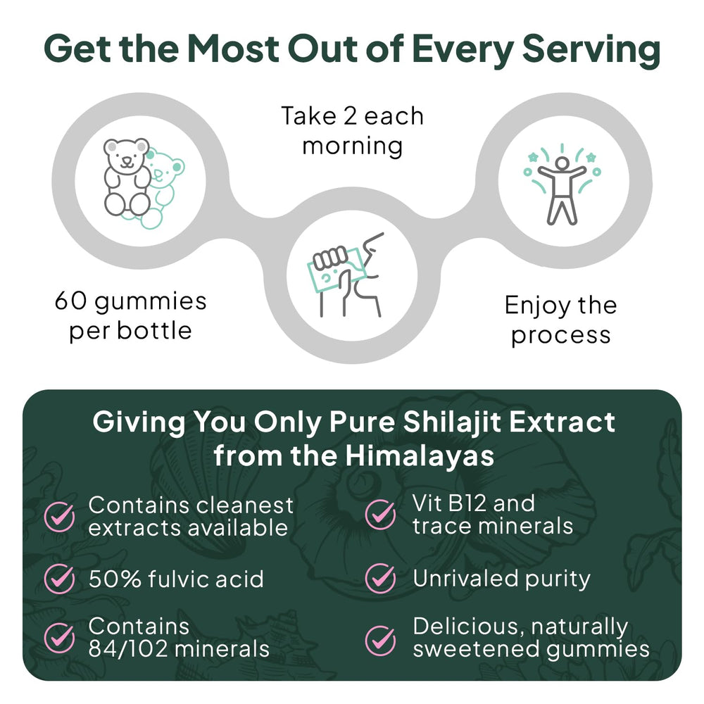Organics Ocean Shilajit Gummies in use for daily wellness.