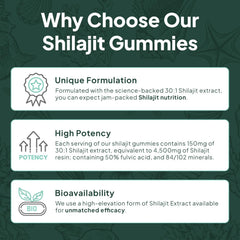 Organics Ocean Shilajit Gummies packaging showing sustainable design.
